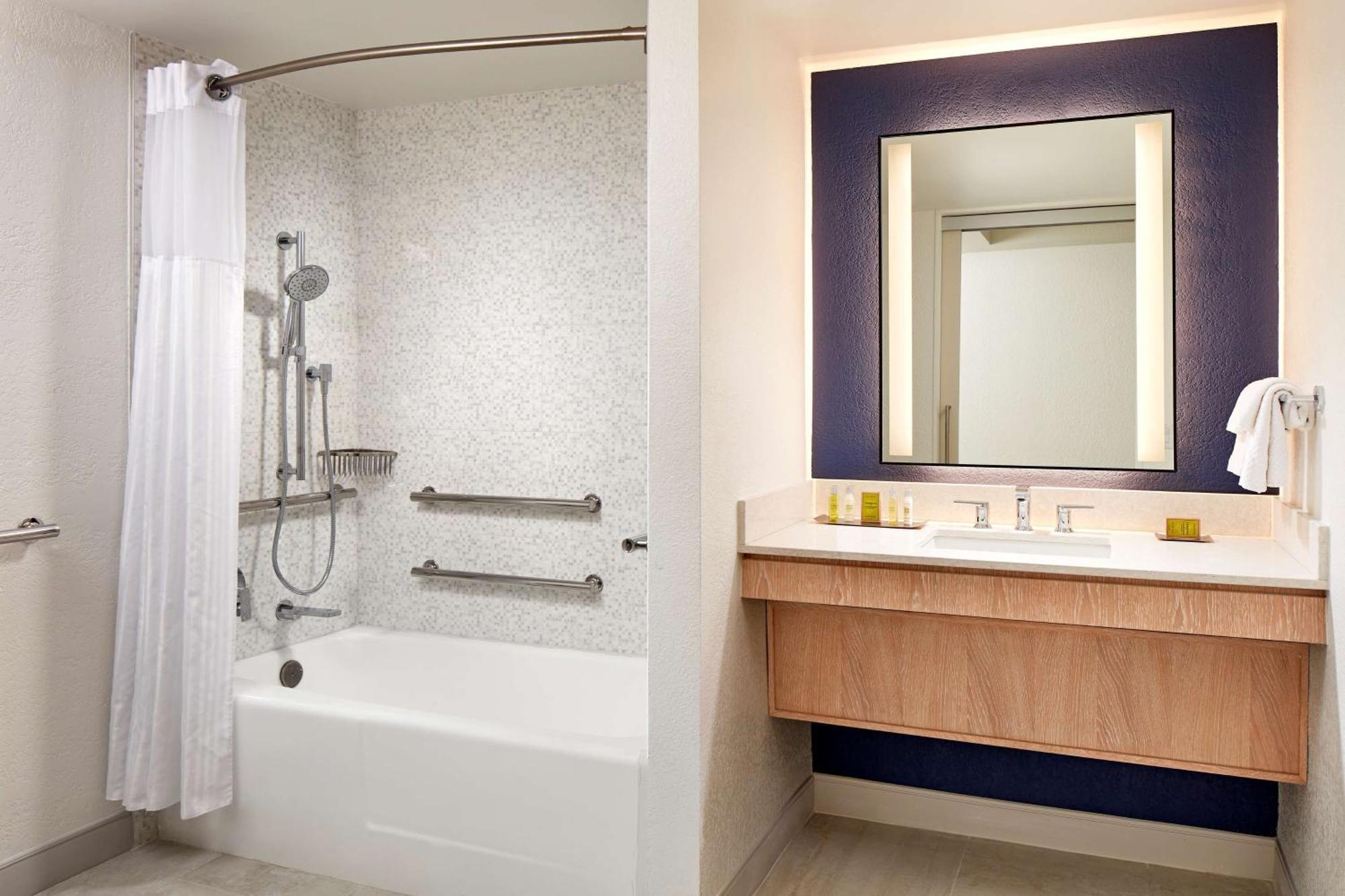 King Room Accessible Tub Mobility Hearing Access